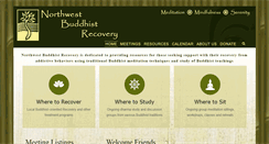 Desktop Screenshot of nwbuddhistrecovery.org